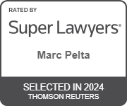 Rated By Super Lawyers(R) - Marc Pelta - Selected in 2024 Thomson Reuters